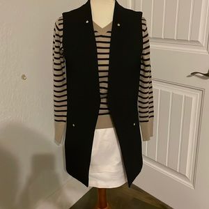Anne Klein long vest jacket. Size S